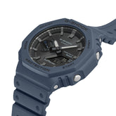 Casio G-Shock Analog-Digital World Time Watch-Blue